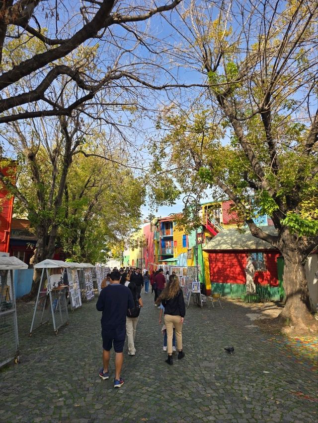 해외여행 아르헨티나 부에노스아이레스의 예쁜 거리 Caminito