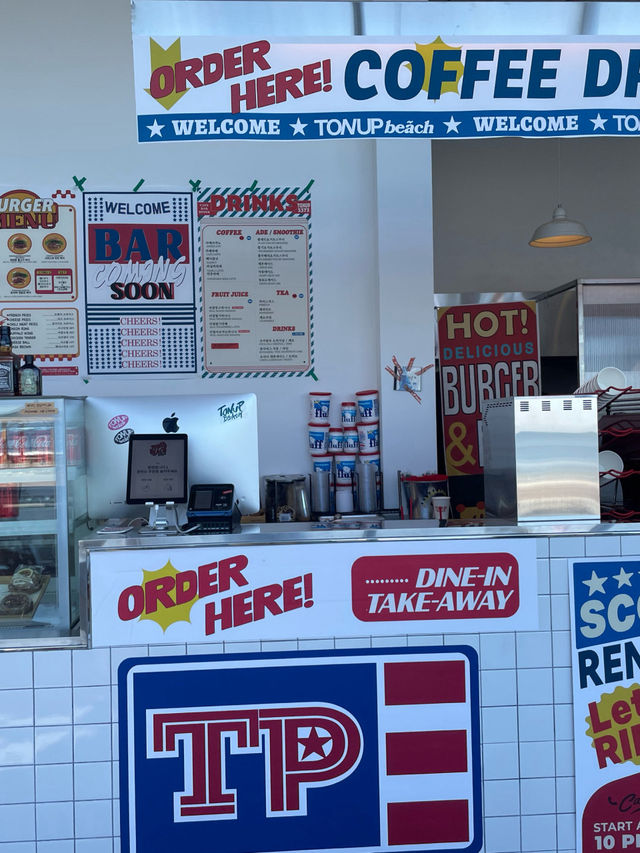 🍔양양 수제버거 오션뷰 카페 햄버거 맛집 톤업비치 tonupbeach