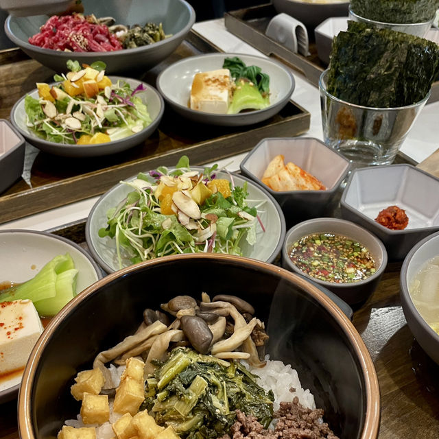 삼청동 건강식 한상차림, “시래기 담은”
