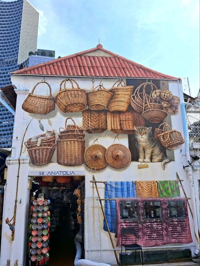 A Burst of Color: Exploring the Murals of Arab Street and Haji Lane in Singapore