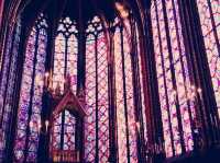 巴黎聖徒禮拜堂 Sainte-Chapelle｜進門瞬間被彩色玻璃美暈！