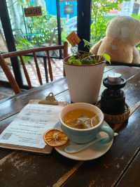 Latte and Light Conversations in Jakarta