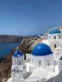 ⛪ Europe 🌍 Chasing Blue Domes: Santorini’s Famous Churches on a Budget 🇬🇷💙