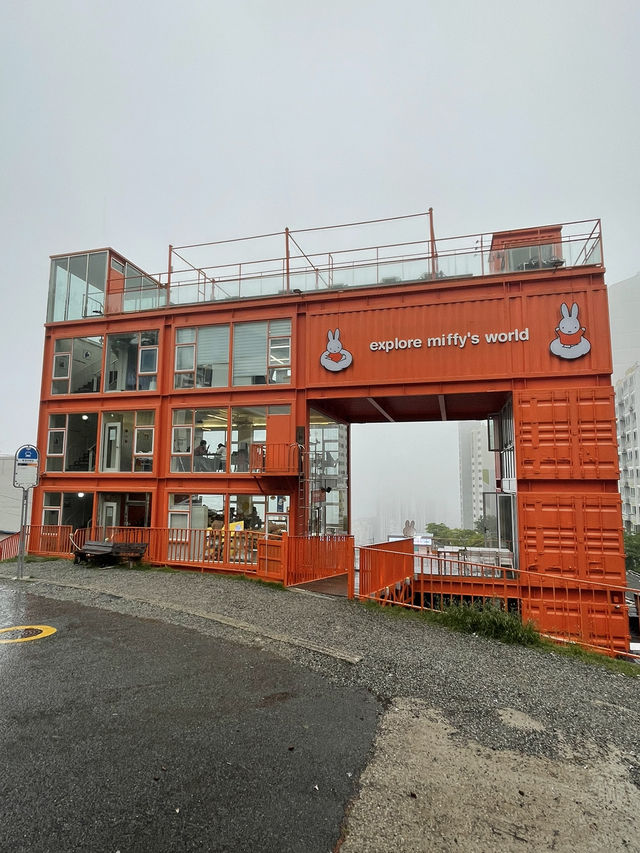 ｜韓國｜釜山影島Miffy Cafe-童心爆發的海景兔兔咖啡廳