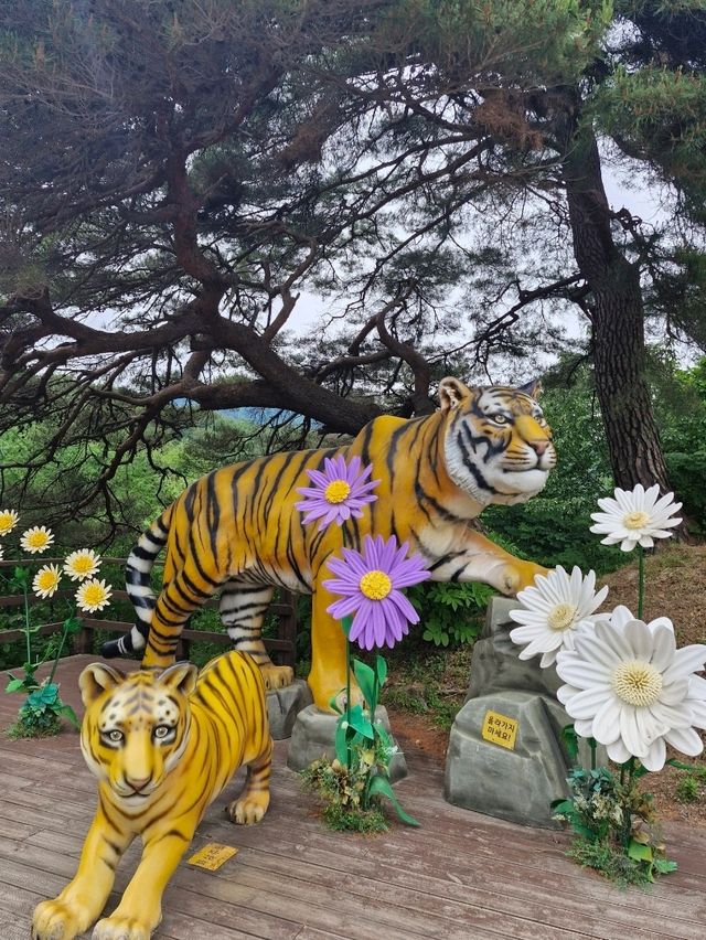 백두산 호랑이를 볼 수 있는 국립백두대간수목원🐯