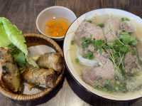 🥢 Hidden Pho Spot in Hanoi – Noodle & Roll Keeps It Simple and Satisfying