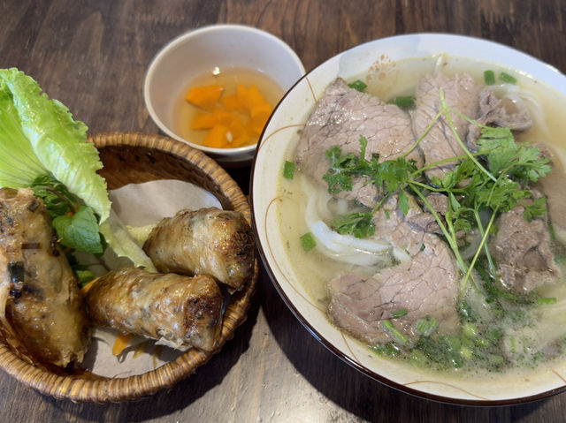 🥢 Hidden Pho Spot in Hanoi – Noodle & Roll Keeps It Simple and Satisfying