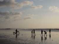 Sundown Stories: Kuta Beach in Golden Mode