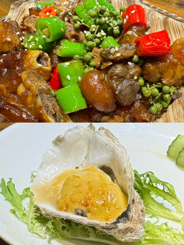 位於三溪村裏面的一家特色在民國碉樓 💕 私房菜 ！閬苑