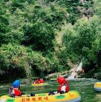 長沙瀏陽鳳凰峽谷漂流遊玩攻略，適合夏天打卡