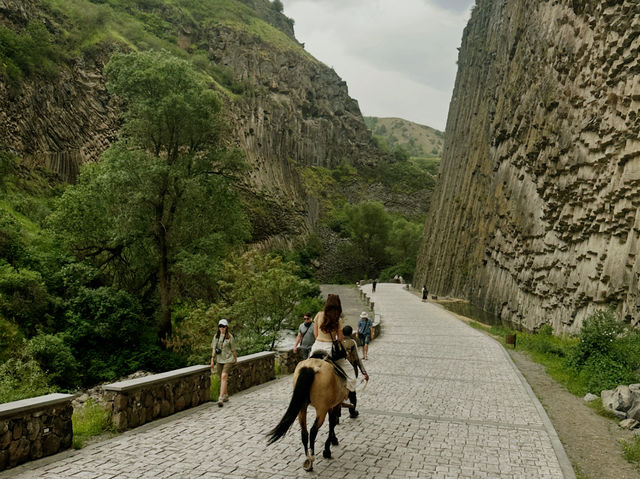 The Symphony of Stones in Garni Gorge, Armenia 🇦🇲