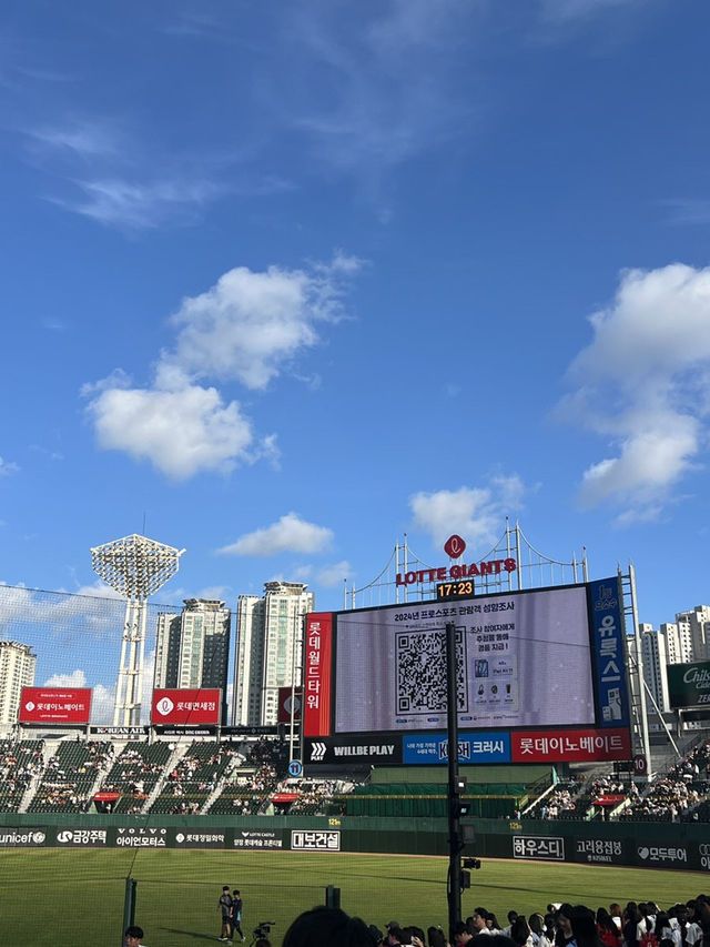 부산 여행 중 야구 한 경기 어때?⚾️