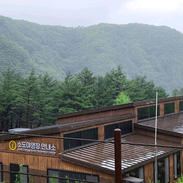 해발860m 태백산국립공원  카라반여행하기