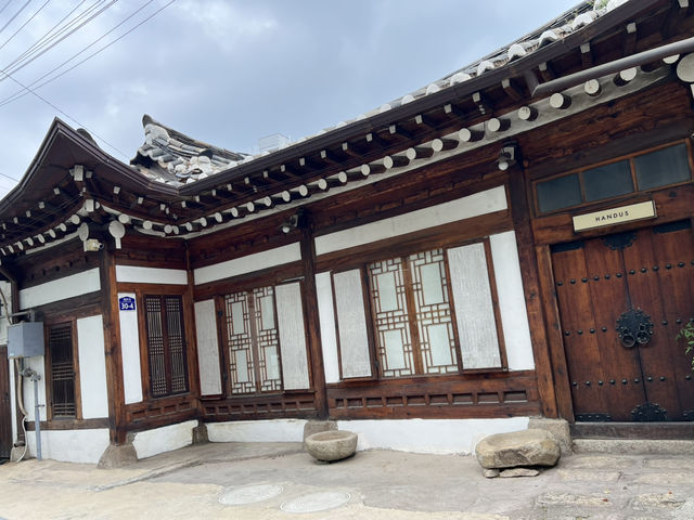 북촌의 한옥들