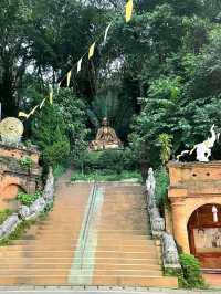 Walking Through Wat Phra That Doi Suthep in Chiang Mai
