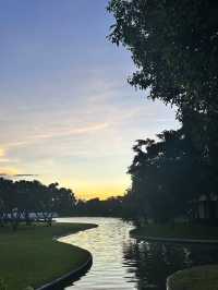 ปั่นเรือเป็ด ชมพระอาทิตย์ตกที่สวนหลวง ร.9