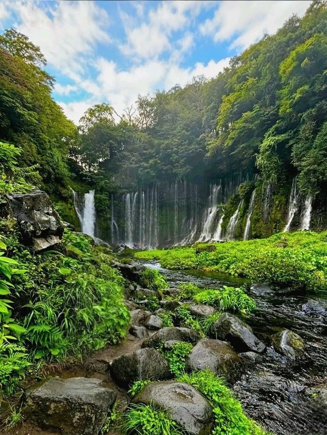 Whispers of Water: Shiraito Falls in Fujinomiya