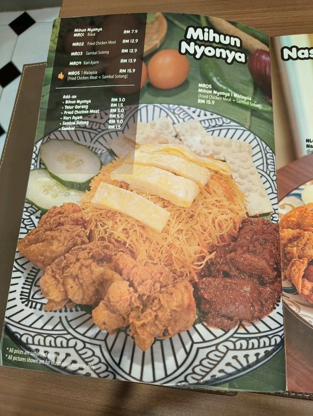 A Flavourful Nasi Lemak Experience at Dulu Kita KK
