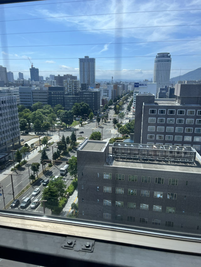 札幌大通公園美爵飯店住宿+札幌駅附近美食