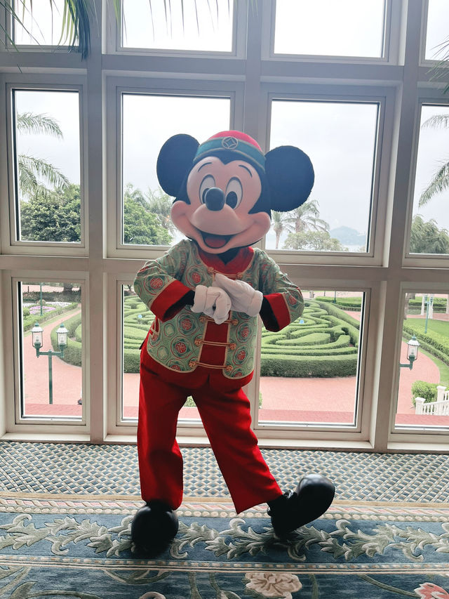 【香港ディズニー公式ホテル】キャラグリできる！香港ディズニーランドホテル