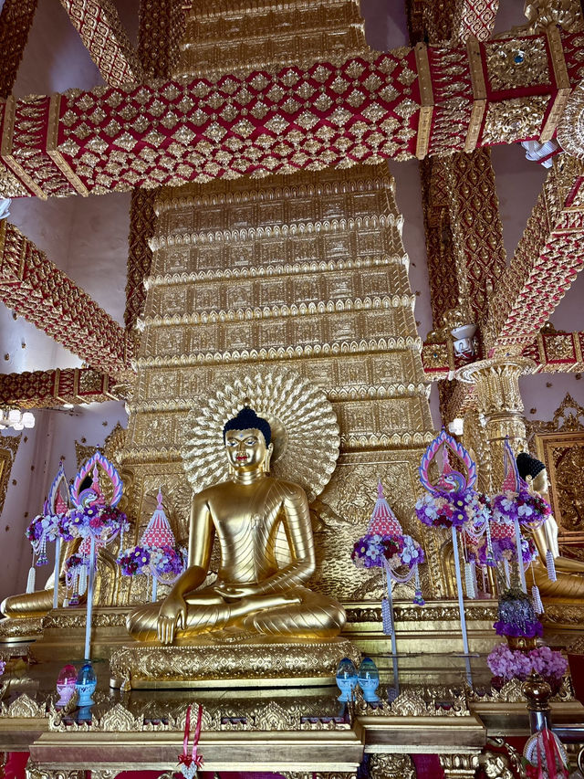 🛕 วัดพระธาตุหนองบัว – วัดดังใจกลางเมืองอุบล