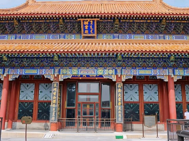 The elegant Paiyun Dian in Longevity Hill, Summer Palace