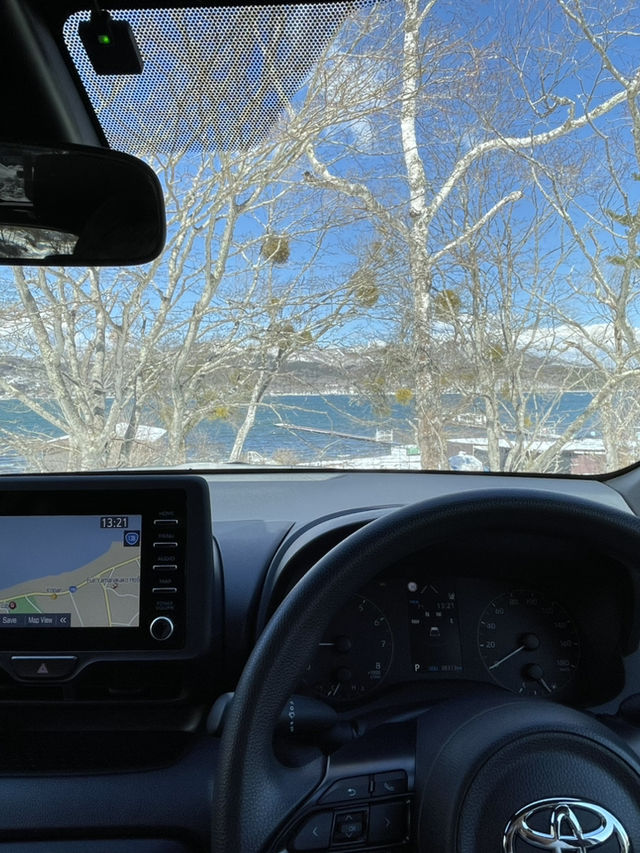 Road to Lake Yamanaka ❄️
