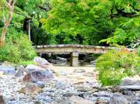 Stone Bridge and Still Waters at Maruyama Park – Kyoto