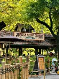 The fun Jungle River Cruise in HK Disneyland