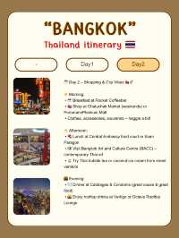 Malaysia to Bangkok