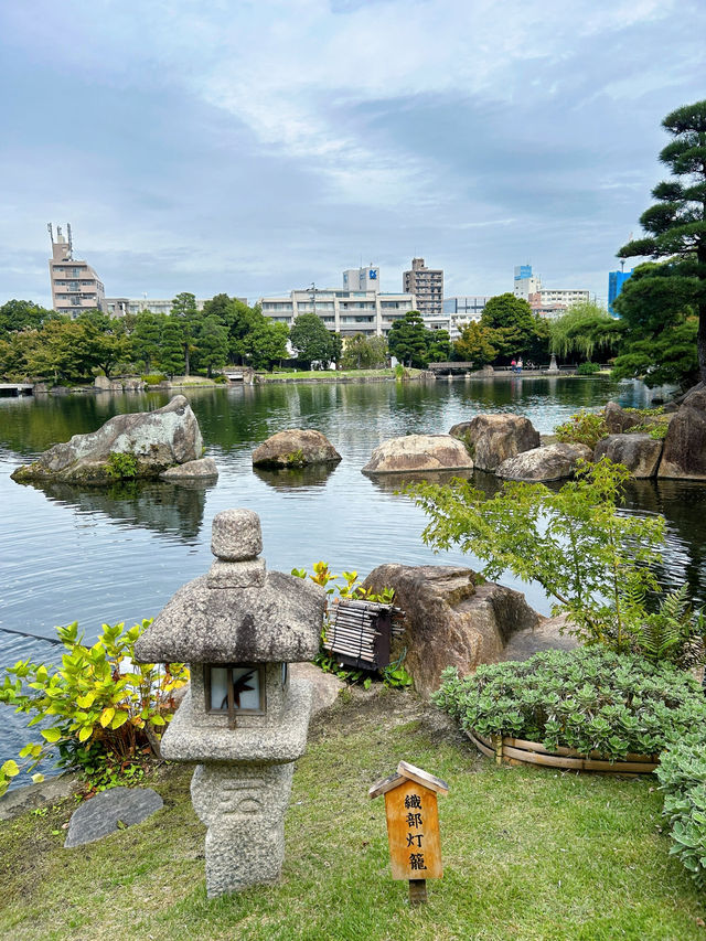 🇯🇵日本✈️名古屋池泉式庭園德川園