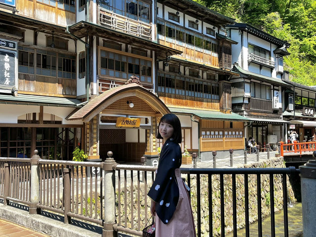 🌸春日銀山溫泉｜靜謐的鄉村時光☺️