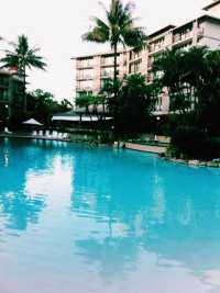 陽光泳池蔭蔽椰樹打卡指南📸