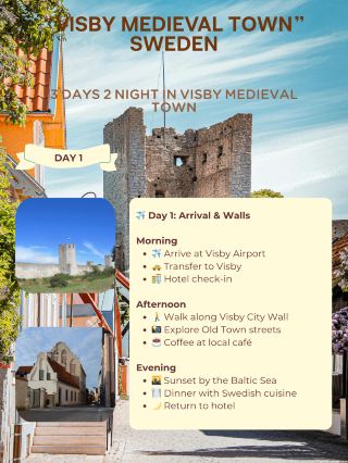 🇸🇪 Sweden 3 days – Visby Medieval Town 