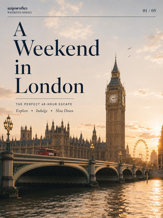 A Weekend in London: A city you never get tired of visiting, because every corner has its own unique charm.
