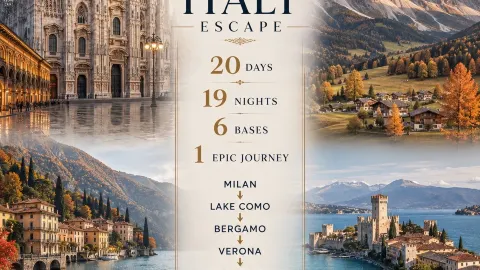🇮🇹✨ The Ultimate 20-Day Northern Italy Autumn Escape — traveler post in Canazei