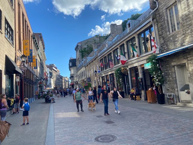 The Old Montreal Night and Day