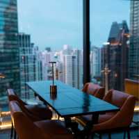 Overnight stay with a view of the Bangkok sky