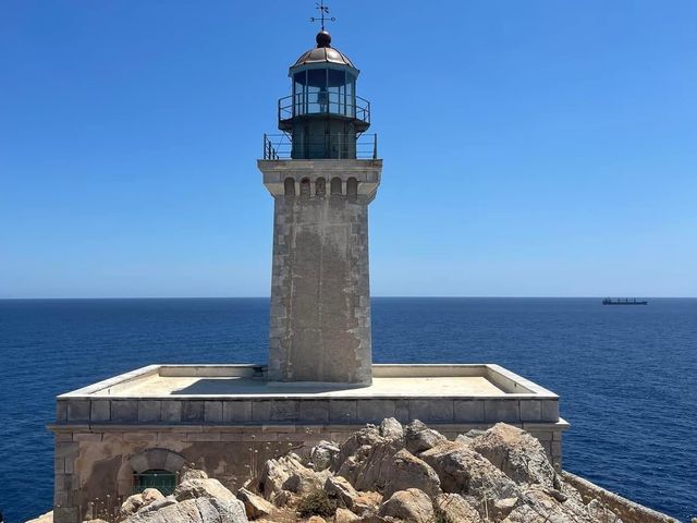 Lighthouse Tenaro Greece 🗺️