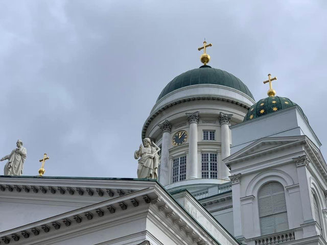 芬蘭🇫🇮景點-赫爾辛基大教堂 