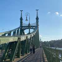 🇭🇺 Bridge with best view: Szabadság Bridge 🌉