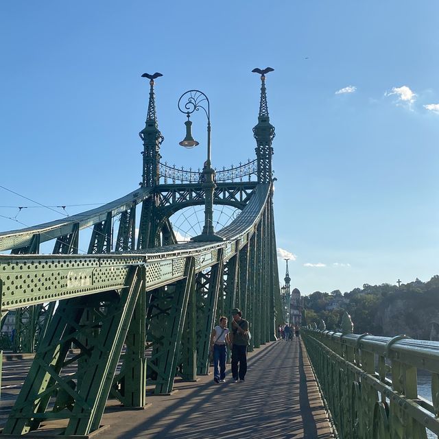 🇭🇺 Bridge with best view: Szabadság Bridge 🌉