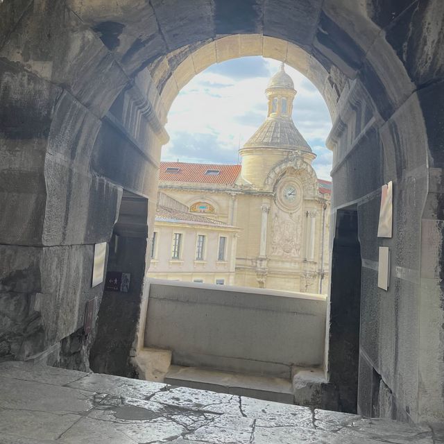 Most Preserved Roman Colosseum = in France 