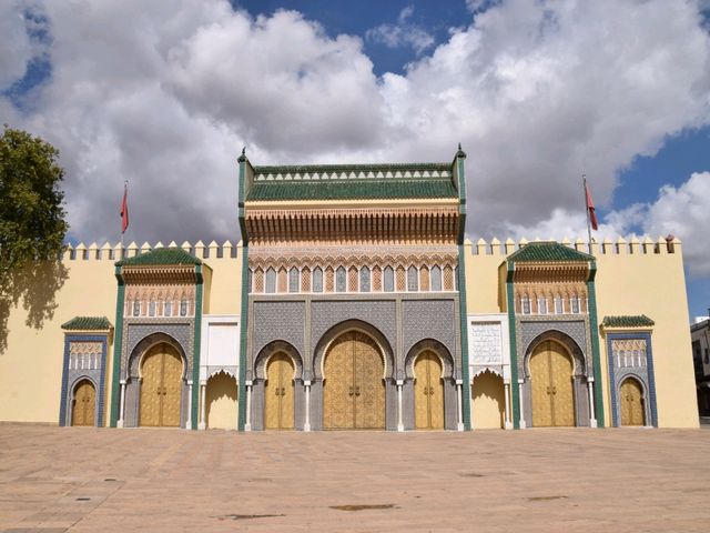The shining Royal Palace of Fez 🇲🇦