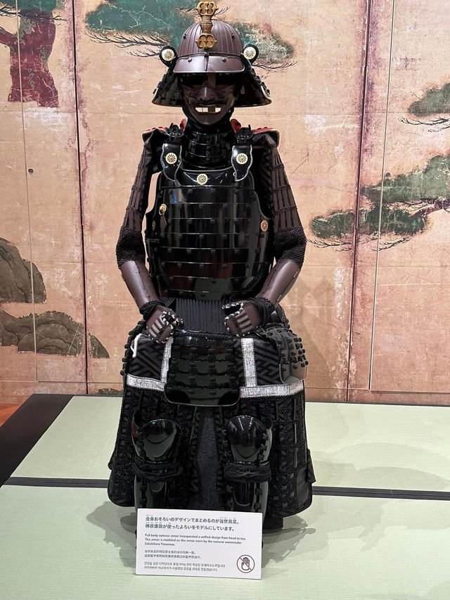Samurai history sightseeing in Tokyo national museum 
