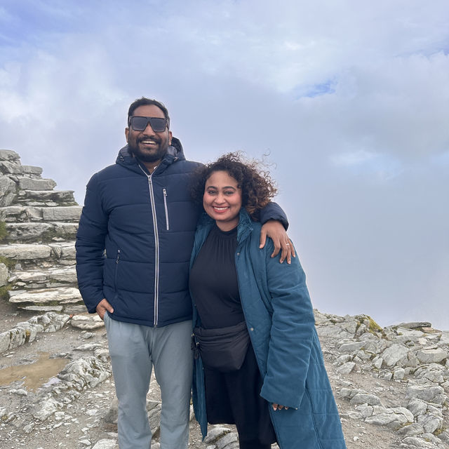 “A Rain-Kissed Adventure on the Snowdon Mountain Railway: Breathtaking Views and a Thrilling Journey