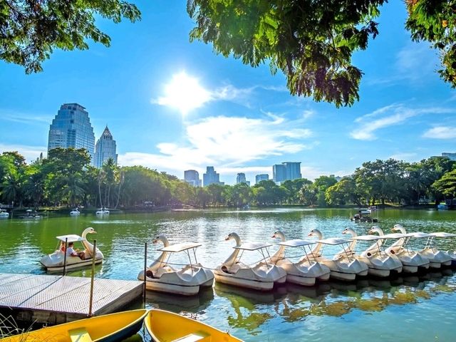 Lumpini Park: the destination for sport, nature lovers, and families!