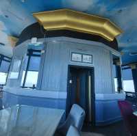 🗼✨ Dine Above the Clouds at Al Dawar – Cairo's Iconic 360° Revolving Restaurant! 🍽️🌍