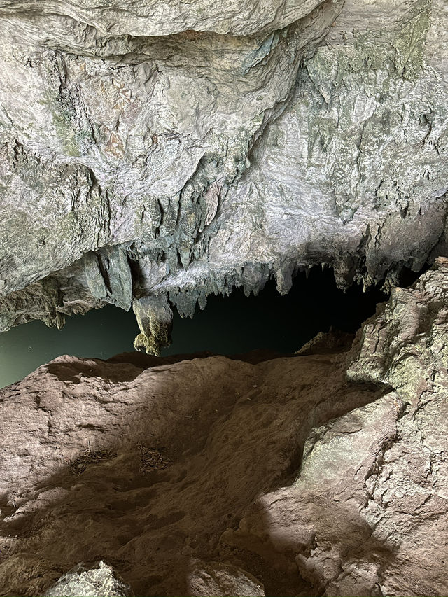 Hidden secret cave in Krabi