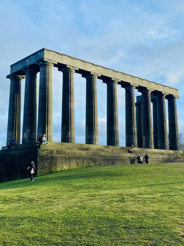 Edinburgh in January: A Winter Tale of Stone and Sky